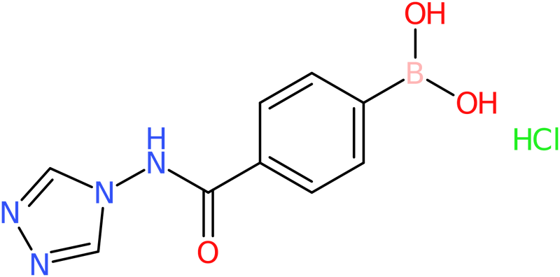 CAS: 850568-29-5 | 4-(4H-1,2,4-Triazol-4-ylcarbamoyl)benzeneboronic acid hydrochloride, >98%, NX63915