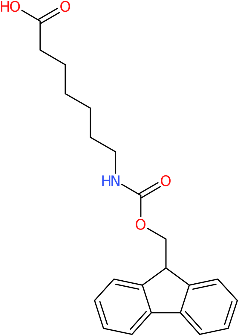 CAS: 127582-76-7 | 7-Aminoheptanoic acid, N-FMOC protected, >98%, NX19952