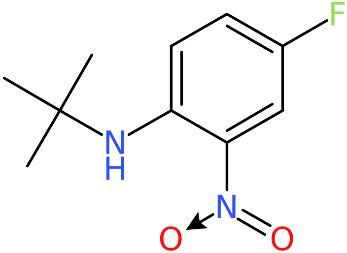 CAS: 239080-03-6 | N-tert-Butyl-4-fluoro-2-nitroaniline, NX36770