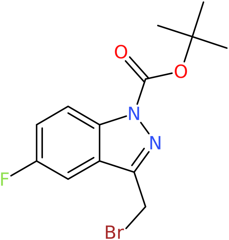 CAS: 944904-75-0 | tert-Butyl 3-(bromomethyl)-5-fluoro-1H-indazole-1-carboxylate, NX70273