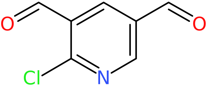 CAS: 129216-07-5 | 2-Chloropyridine-3,5-dicarboxaldehyde, >95%, NX20288