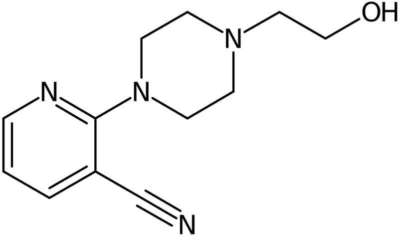 CAS: 1017782-85-2 | 2-[4-(2-Hydroxyethyl)piperazino]nicotinonitrile, NX11261