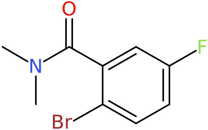 CAS: 951884-08-5 | 2-Bromo-N,N-dimethyl-5-fluorobenzamide, >98%, NX70641