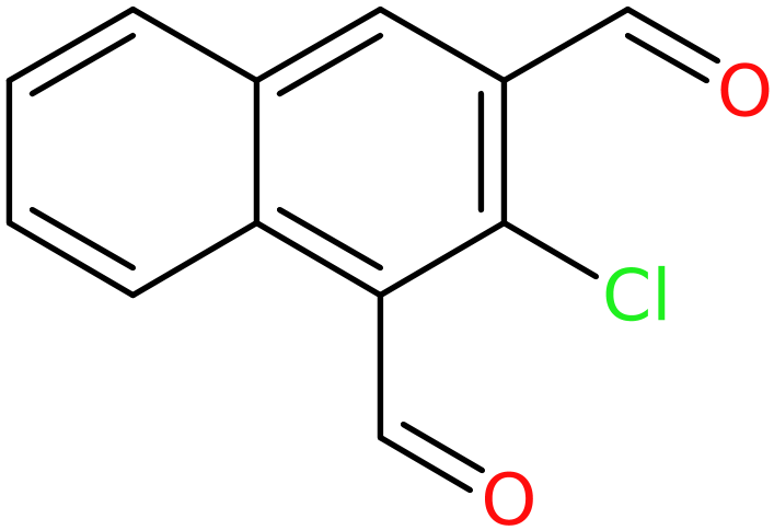 CAS: 132554-61-1 | 2-Chloronaphthalene-1,3-dicarbaldehyde, >95%, NX21114