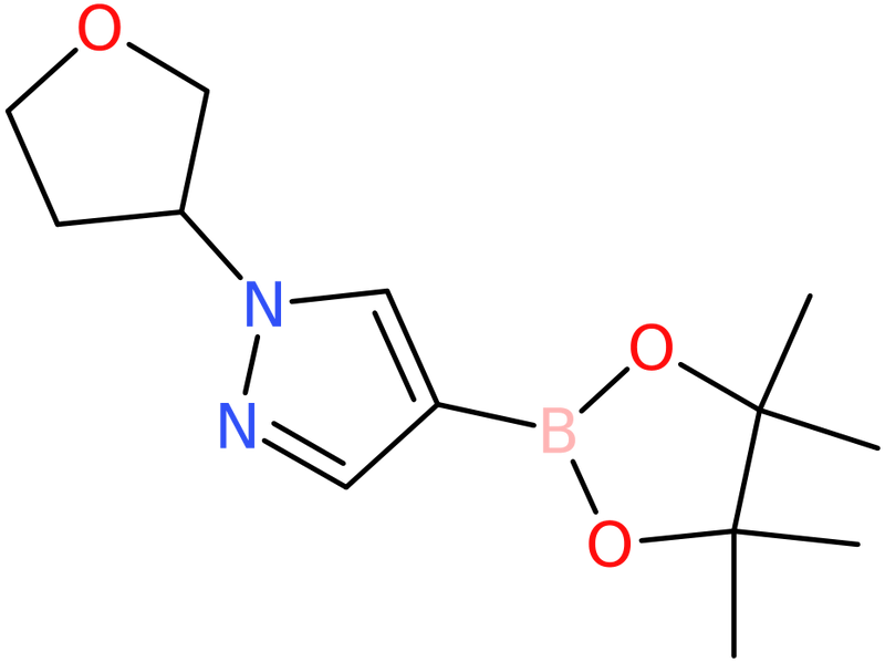 CAS: 1029715-63-6 | 1-(Oxolan-3-yl)-4-(tetramethyl-1,3,2-dioxaborolan-2-yl)-1H-pyrazole, >95%, NX11729