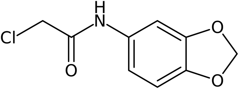 CAS: 227199-07-7 | N-(1,3-Benzodioxol-5-yl)-2-chloroacetamide, >97%, NX35795