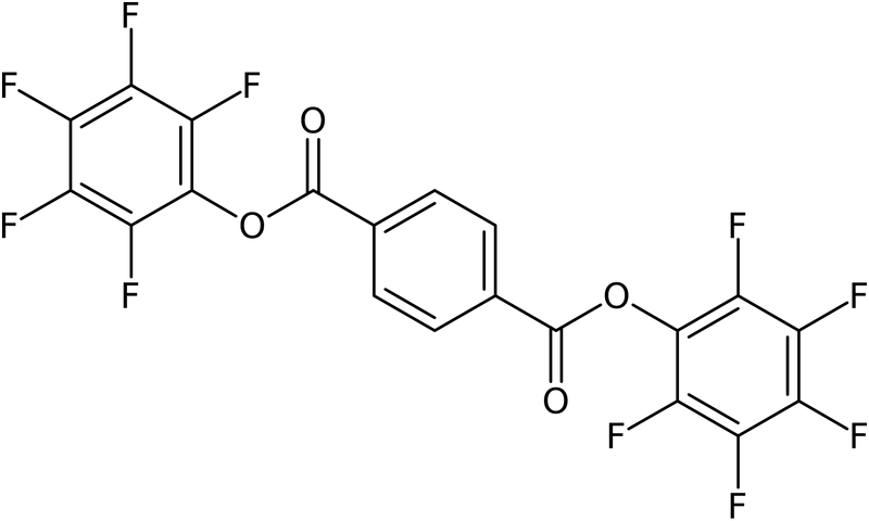 CAS: 133921-07-0 | 1,4-Dipentafluorophenyl benzene-1,4-dicarboxylate, NX21468