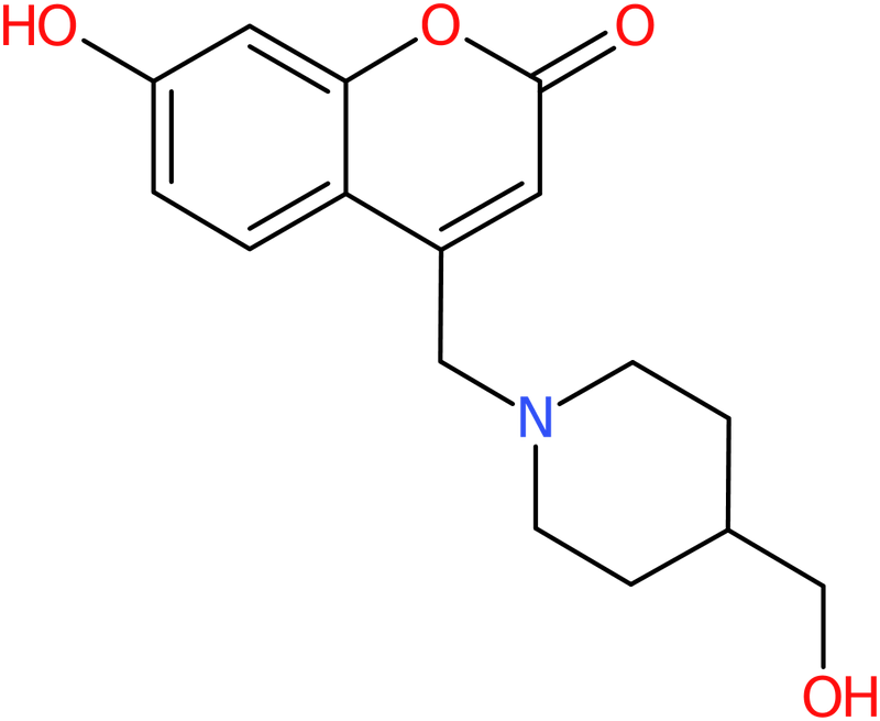 CAS: 1353878-09-7 | 7-Hydroxy-4-{[4-(hydroxymethyl)piperidin-1-yl]methyl}-2H-chromen-2-one, NX21973