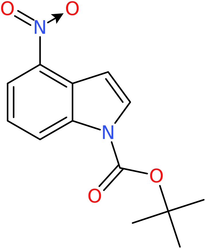 CAS: 913836-24-5 | 4-Nitroindole, N-BOC protected, >97%, NX68476