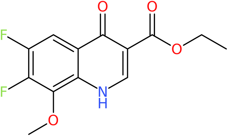 CAS: 950726-72-4 | Ethyl 6,7-difluoro-8-methoxy-4-oxo-1H-quinoline-3-carboxylate, >95%, NX70584