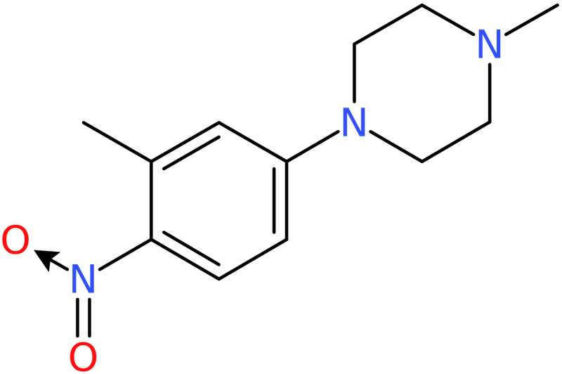 CAS: 16154-61-3 | 1-Methyl-4-(3-methyl-4-nitrophenyl)piperazine, NX27219