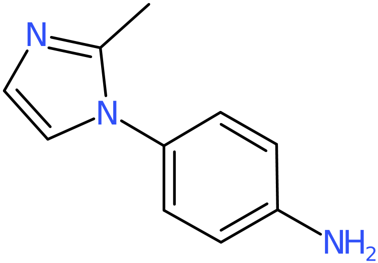 CAS: 74852-81-6 | 4-(2-Methyl-1H-imidazol-1-yl)aniline, >97%, NX60498