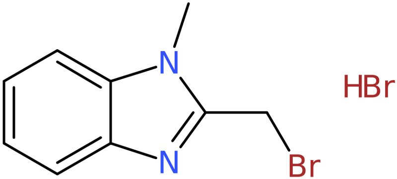 CAS: 934570-40-8 | 2-(Bromomethyl)-1-methyl-1H-benzimidazole hydrobromide, >97%, NX69623