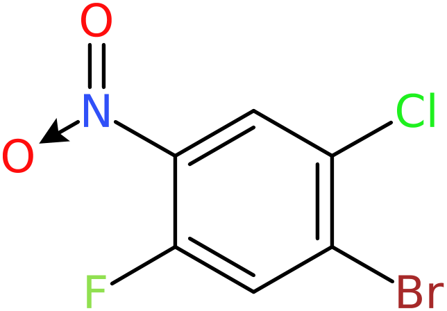 CAS: 1027833-17-5 | 4-Bromo-5-chloro-2-fluoronitrobenzene, >98%, NX11682