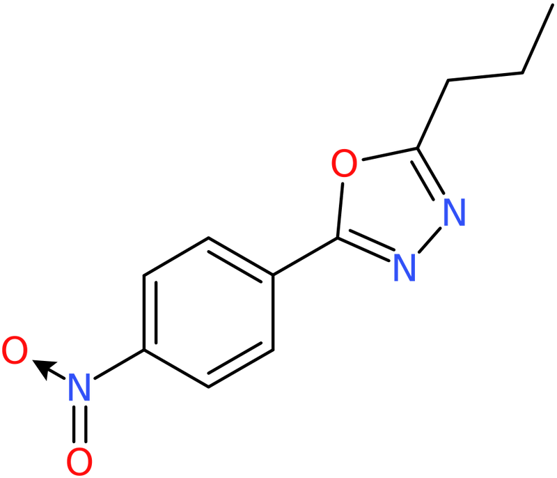 CAS: 944661-22-7 | 2-(4-Nitrophenyl)-5-propyl-1,3,4-oxadiazole, NX70243