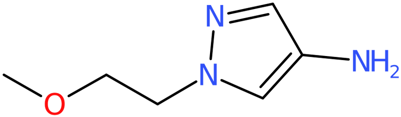 CAS: 948570-74-9 | 1-(2-Methoxyethyl)-1H-pyrazol-4-amine, NX70492