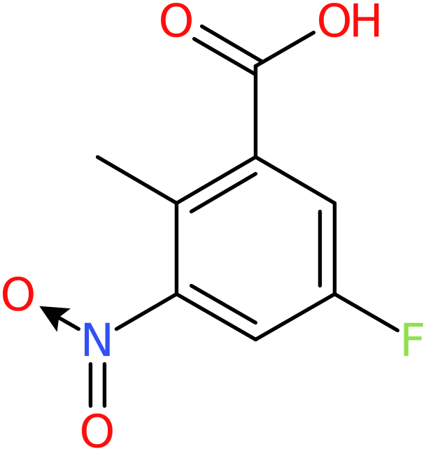 CAS: 850462-64-5 | 5-Fluoro-2-Methyl-3-nitrobenzoic acid, NX63851