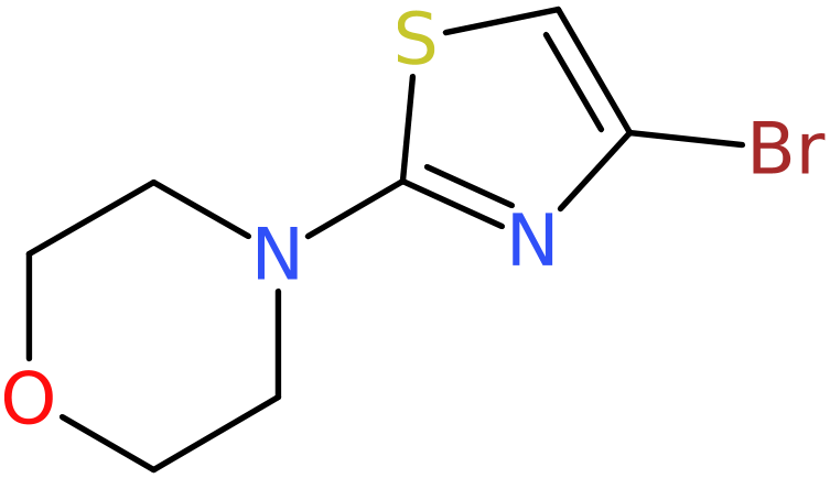 CAS: 1017781-60-0 | 4-(4-Bromo-1,3-thiazol-2-yl)morpholine, >97%, NX11246