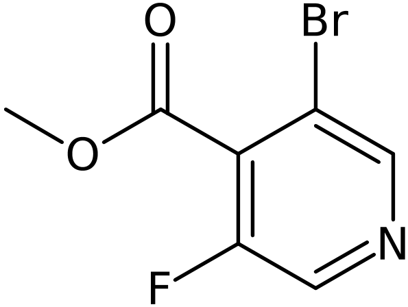 CAS: 1214325-21-9 | Methyl 3-bromo-5-fluoroisonicotinate, >97%, NX17588