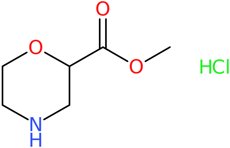 CAS: 937063-34-8 | Methyl morpholine-2-carboxylate hydrochloride, NX69753