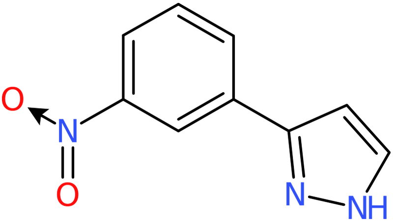 CAS: 59843-77-5 | 3-(3-Nitrophenyl)-1H-pyrazole, NX54413