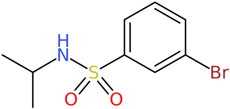 CAS: 871269-08-8 | 3-Bromo-N-isopropylbenzenesulphonamide, >98%, NX65217