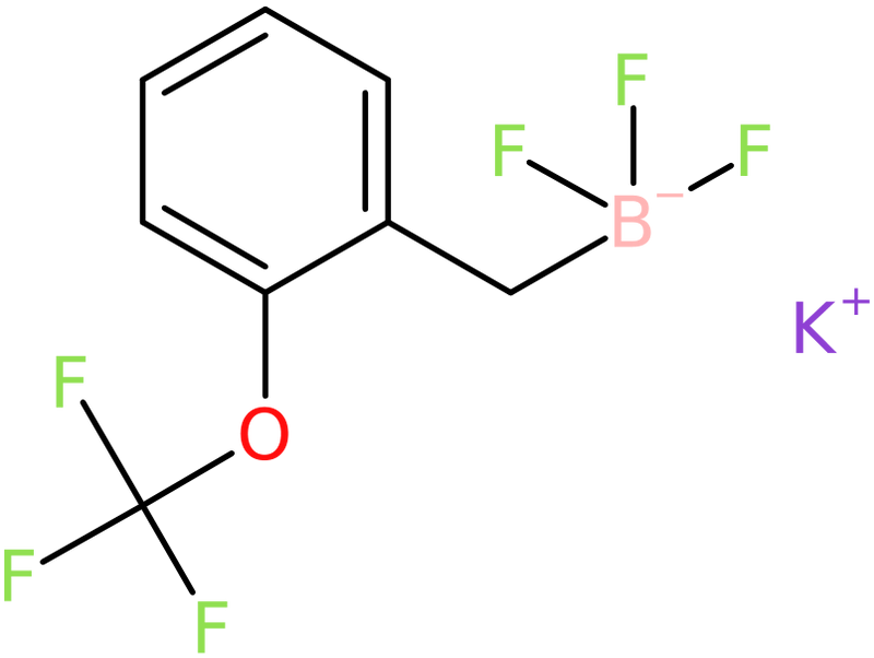 Potassium [2-(trifluoromethoxy)benzyl]trifluoroborate, NX74692