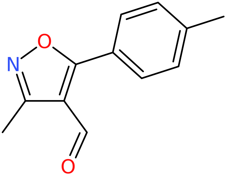 CAS: 1208081-78-0 | 3-Methyl-5-p-tolylisoxazole-4-carboxaldehyde, >95%, NX17269