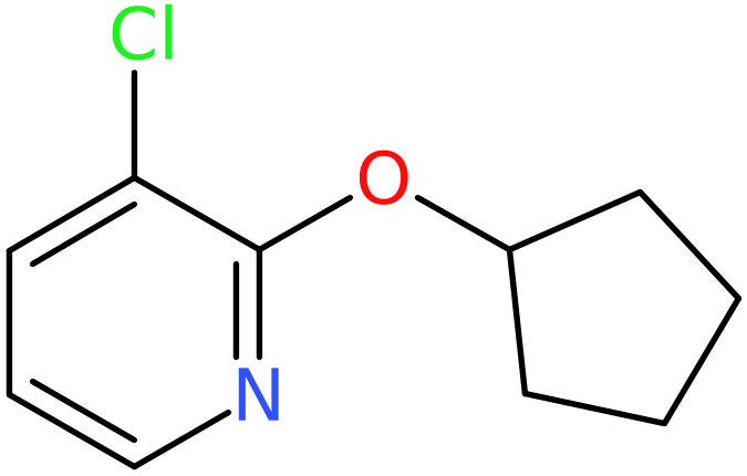 CAS: 1289193-56-1 | 3-Chloro-2-(cyclopentyloxy)pyridine, >97%, NX20227