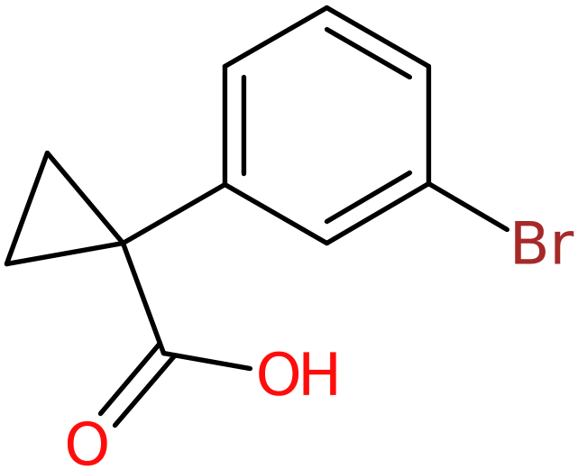 CAS: 124276-95-5 | 1-(3-Bromophenyl)cyclopropane-1-carboxylic acid, NX18781