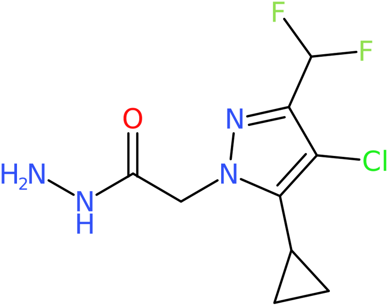 CAS: 1004643-39-3 | 2-[4-Chloro-5-cyclopropyl-3-(difluoromethyl)-1H-pyrazol-1-yl]acetohydrazide, NX10491