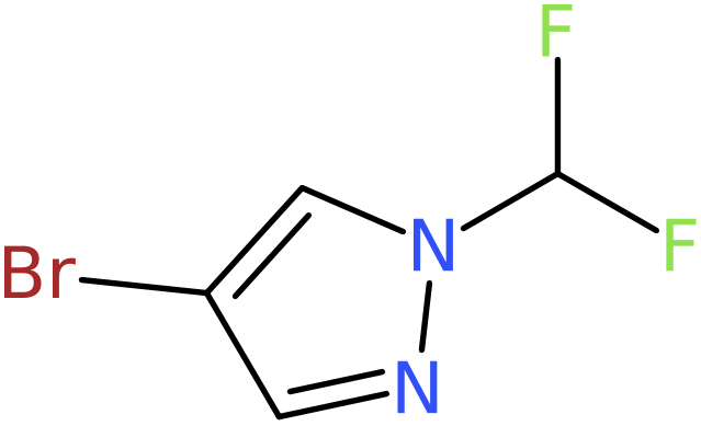 CAS: 956477-67-1 | 4-Bromo-1-(difluoromethyl)-1H-pyrazole, NX70971