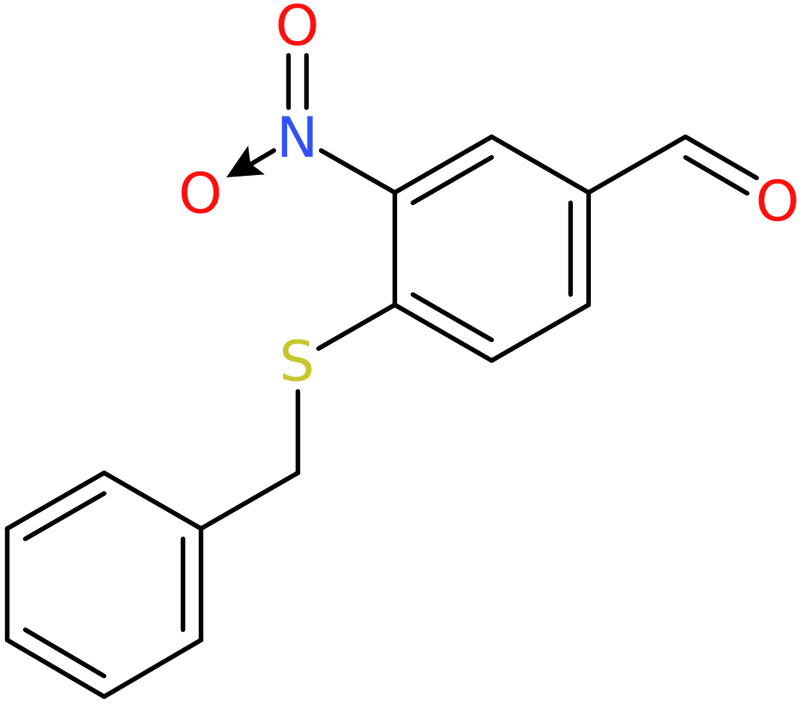 CAS: 175278-44-1 | 4-(Benzylthio)-3-nitrobenzaldehyde, NX29440