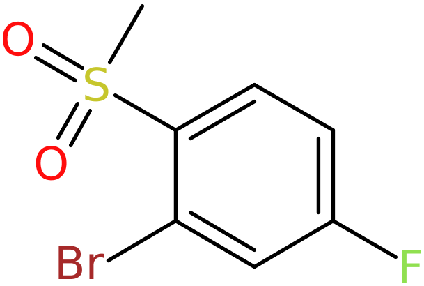 CAS: 1039744-23-4 | 2-Bromo-4-fluorophenyl methyl sulphone, NX12121