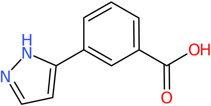 CAS: 850375-11-0 | 3-(1H-Pyrazol-5-yl)benzoic acid, NX63822