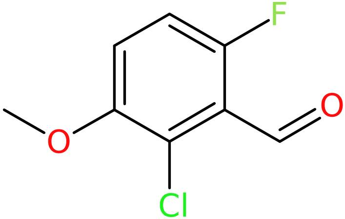 CAS: 149949-29-1 | 2-Chloro-6-fluoro-3-methoxybenzaldehyde, >97%, NX25443