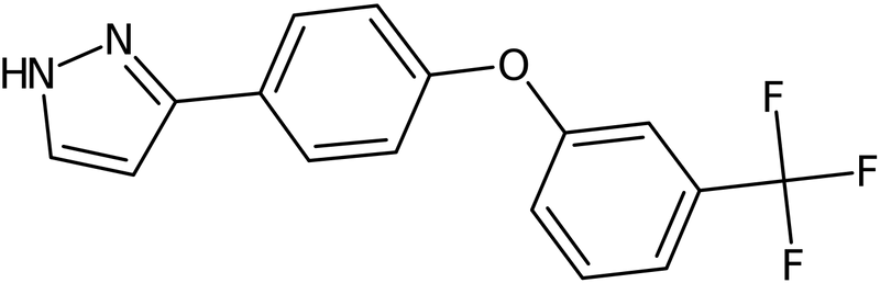 CAS: 1019007-78-3 | 3-[4-(3-(Trifluoromethyl)phenoxy)phenyl]-1H-pyrazole, NX11310