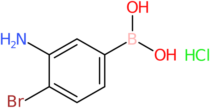 CAS: 2096339-36-3 | 3-Amino-4-Bromophenylboronic acid, hydrochloride, >95%, NX33972