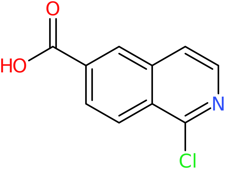 CAS: 1256787-42-4 | 1-Chloroisoquinoline-6-carboxylic acid, NX19147