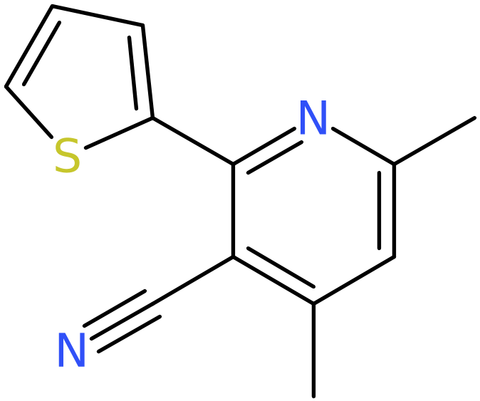 CAS: 1427460-28-3 | 4,6-Dimethyl-2-thien-2-ylnicotinonitrile, NX23967