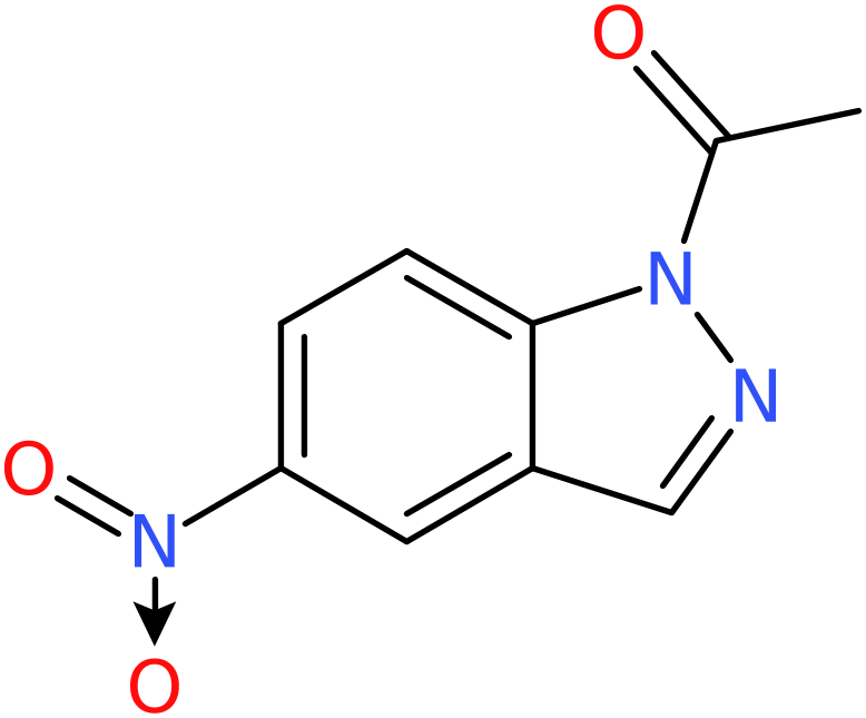 CAS: 13436-55-0 | 1-Acetyl-5-nitro-1H-indazole, NX21594