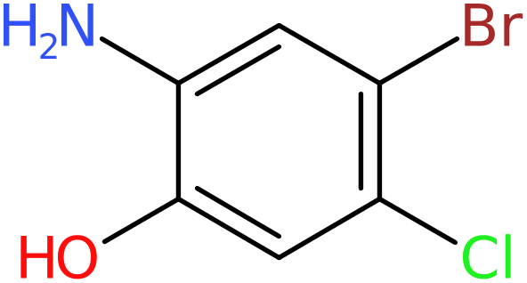 CAS: 1037298-14-8 | 2-Amino-4-bromo-5-chlorophenol, >97%, NX12051