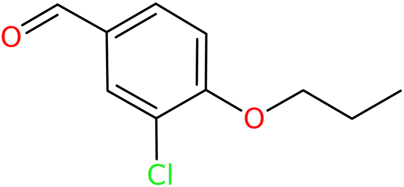 CAS: 99070-71-0 | 3-Chloro-4-propoxybenzaldehyde, >95%, NX71798