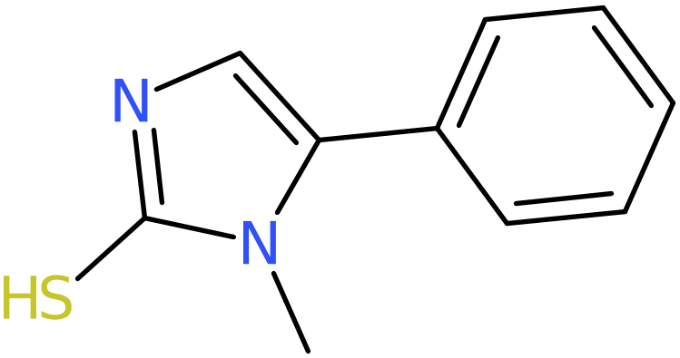 CAS: 25433-13-0 | 1-Methyl-5-phenyl-1H-imidazole-2-thiol, >95%, NX37888