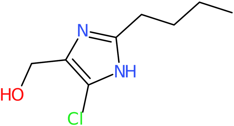 CAS: 79047-41-9 | 2-Butyl-5-chloro-4-hydroxymethylimidazole, NX62098