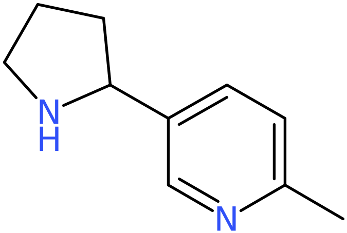 CAS: 90872-72-3 | 2-Methyl-5-(pyrrolidin-2-yl)pyridine, >97%, NX68138