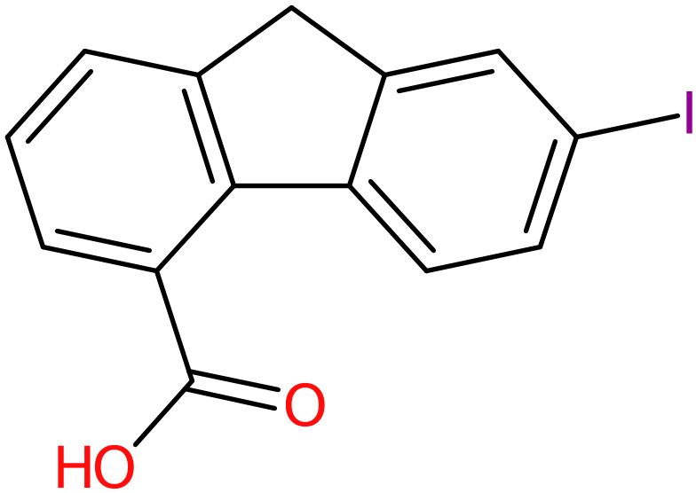 CAS: 16218-33-0 | 7-Iodo-9H-fluorene-4-carboxylic acid, >95%, NX27333