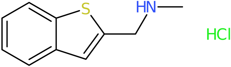 CAS: 849776-43-8 | N-(1-Benzothien-2-ylmethyl)-N-methylamine hydrochloride, NX63738