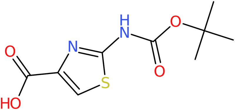 CAS: 83673-98-7 | 2-Amino-1,3-thiazole-4-carboxylic acid, 2-BOC protected, >95%, NX63233