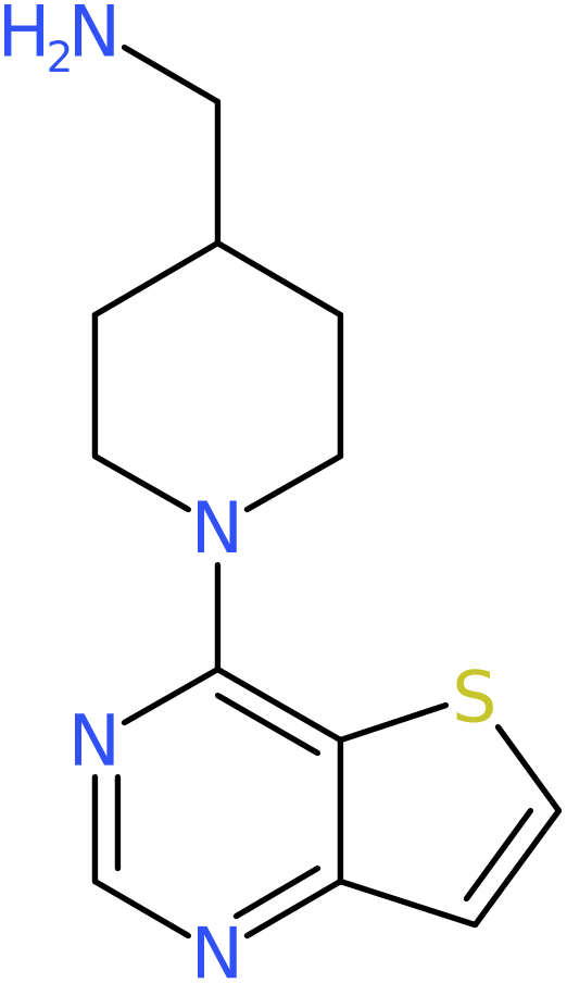 CAS: 937795-94-3 | 4-[4-(Aminomethyl)piperidin-1-yl]thieno[3,2-d]pyrimidine, >97%, NX69865